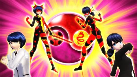 Miraculous ☆ Dragon Bug Transformations Marinette And Kagami 「fanmade」 Youtube