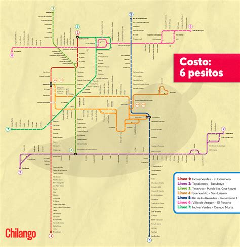 Metrobús CDMX Mapa líneas costo y todo lo que debes de saber para