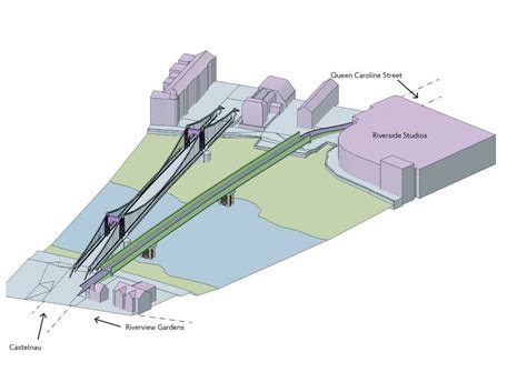 TfL releases designs for temporary Hammersmith Bridge | Hammersmith ...