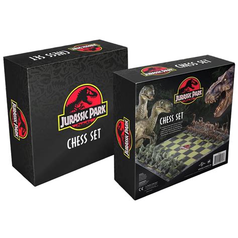 Jurassic World Jogo De Tabuleiro De Xadrez Jurassic Park Dourado Kidinn