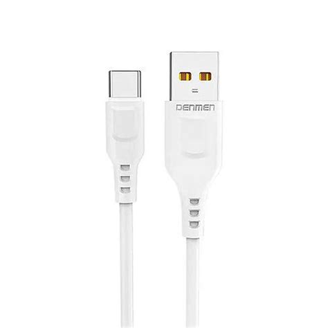 Cable Usb To Usb C Type C Denmen D T Fast Charging A M White