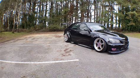 Smooth Qs84k Lexus Is200 V8 1uz Fewide Bodymodifiedslammedstance