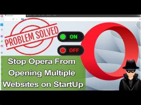 Disable Opera GX Auto Start Up How To Stop Opera Gx From Opening