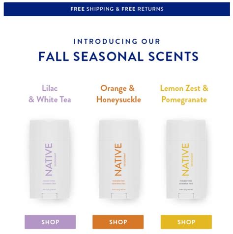 Native: New Fall Deodorant Scents + 10% Off + Free Shipping! – Wear It ...