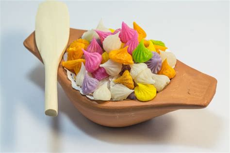 Thai Sweets Made From Natural Products Is A Thai Culture Stock Photo