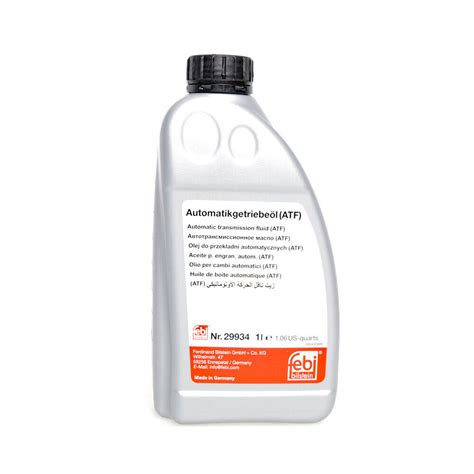 5L FEBI 29934 Getriebeöl Automatikgetriebeöl ATF DEXRON ROTE G052990 ...