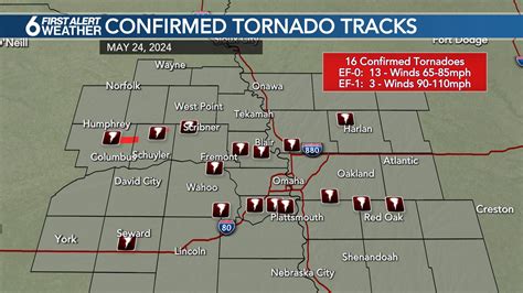 16 Tornadoes Confirmed From Last Friday’s Storms Across Omaha Metro