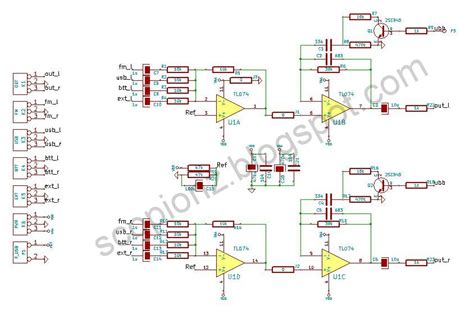 Audio Booster Circuit Diagram