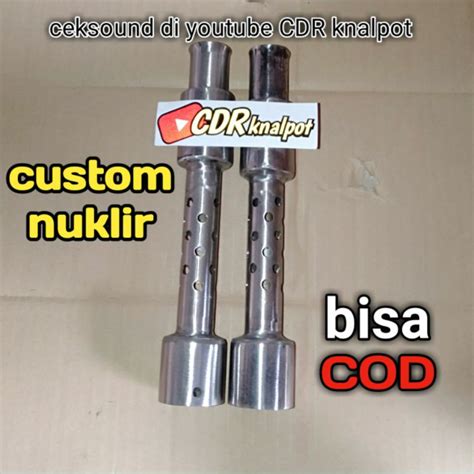 Jual Boban Nuklir Custom Saringan Knalpot Rx King Shopee Indonesia