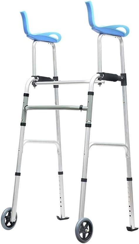 Flbt Faltbarer Aufrechter Gehwagen Mit Achselst Tze Aluminium Rollator