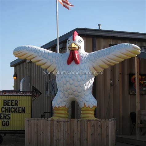 Outdoor Popular Casting Fiberglass Resin Giant Chicken For Sale Buy Giant Chickenresin Giant