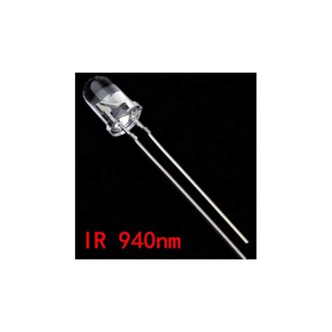 Led Infrarrojo 5mm De 950nm 5 Unidades Candd Technologia