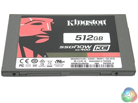 Business On The Front And Back End Kingston S SSDNow KC400 Series PC