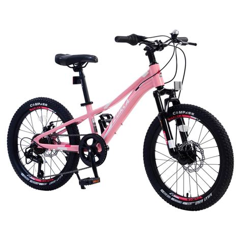 Pink 20 In Shimano 7 Speed Bike Mountain Bike For Girls And Boys