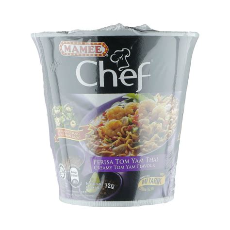 Mamee Chef Instant Noodle Creamy Tom Yam Cup 72G MAMEE Brands