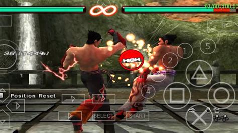 JIN COMBOS PSP TEKKEN 6 PPSSPP YouTube