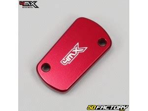 Couvercle de maître cylindre de frein arrière Kawasaki KX KXF rouge