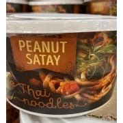 Trader Joe S Thai Noodles Peanut Satay Calories Nutrition Analysis