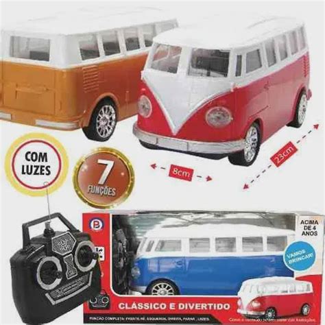 Carro Kombi Controle Remoto Kombi Polibrinq Submarino