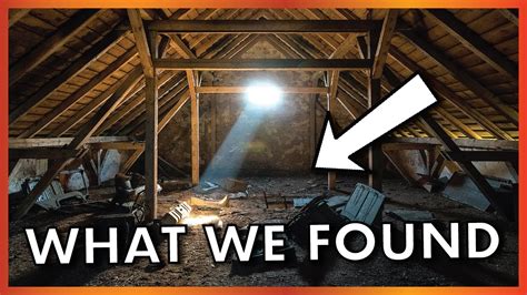 We Found Something In Our Attic With Photos Youtube