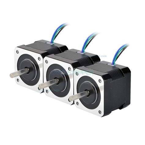 Buy 3 17HS16 2004S1 3 PCS Nema 17 Stepper Motor Bipolar 45Ncm 64oz In