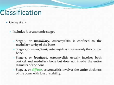 Osteomyelitis