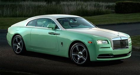 Bespoke Jade Pearl Rolls Royce Wraith Is Impossible To Ignore