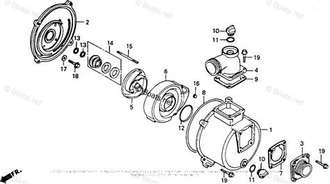 Honda Water Pump Parts Diagram Reviewmotors Co