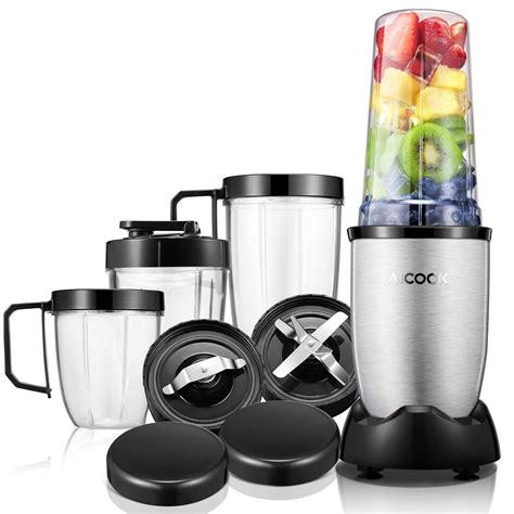 Aicook Smoothie Blender Personal Blender Single Serve 15piece High