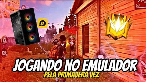 Jogando Free Fire No Emulador Pela Primeira Vez Youtube