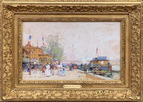 Galien Laloue Eug Ne Peinture Fran Aise Si Cle Paris Le Pavillon