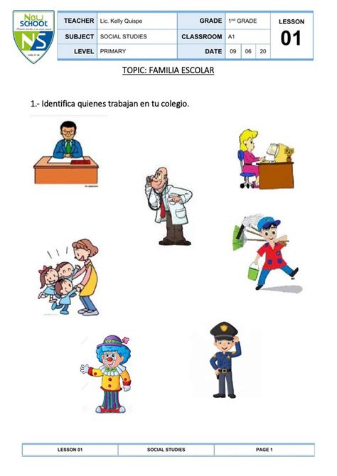 Familia Escolar Worksheet Comics Peanuts Comics