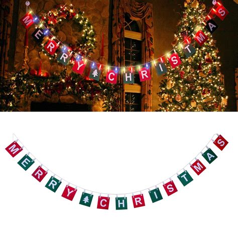 20 Beautiful Merry Christmas Banner For Decorations - Holidays Blog For You