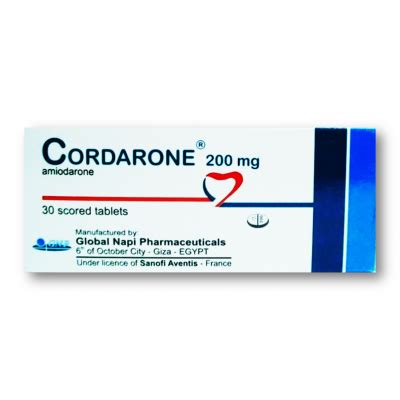 Cordarone Mg Amiodarone Scored Tablets