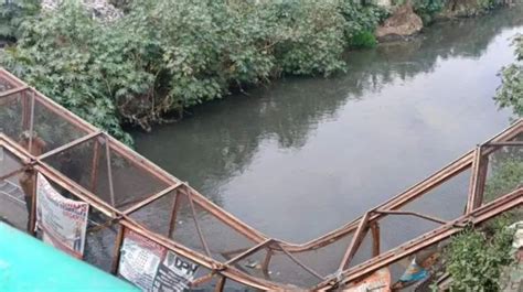 Desplome Del Puente Peatonal Que Une A Neza Y Chimalhuac N Elahuizote