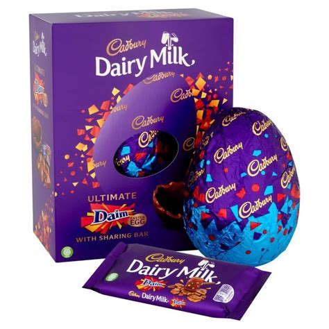 CADBURY DAIRY MILK ULTIMATE DAIM EASTER EGG WITH SHARING BAR 542G UK