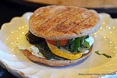 Roasted Veggie Egg Sandwich Best Egg Sandwich Recipe