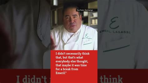 The Real Reason Emeril Lagasse Disappeared Youtube