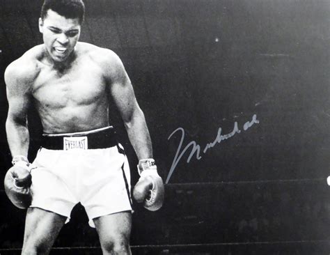 Muhammad Ali Autographed Signed Framed 16x20 Photo Over Liston