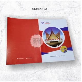 Jual Cetak Map Folder Perusahaan Ll Kertas Art Carton Map Lipat