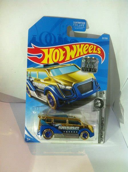 Jual Hot Wheels 2019 Super Chromes Mini Collection 3 Speedbox Chrome Gold FS By MATTEL 2019