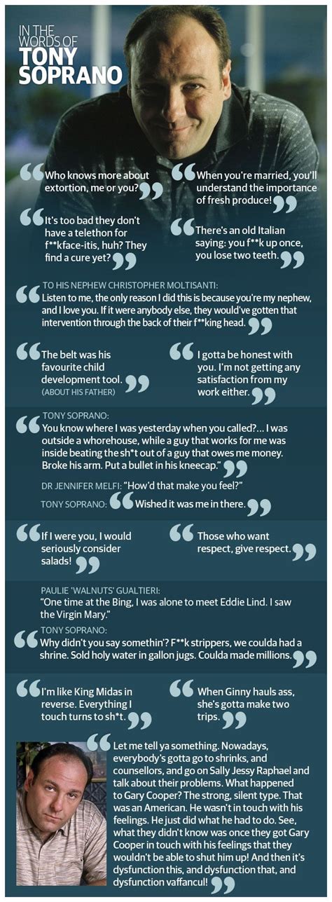 18 Best Images About The Sopranos Quotes ️ ️ ️ On Pinterest The