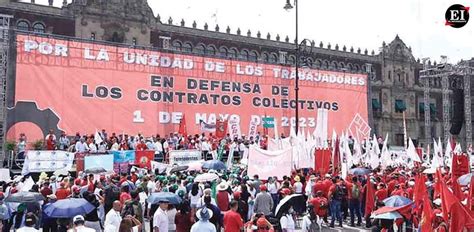 S Hubo Marchas Este Primero De Mayo En La Cdmx Mil Personas Se