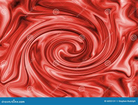 Red Swirl Abstract Stock Image - Image: 6055131