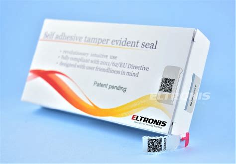 Self Adhesive Tamper Evident Seal | Eltronis