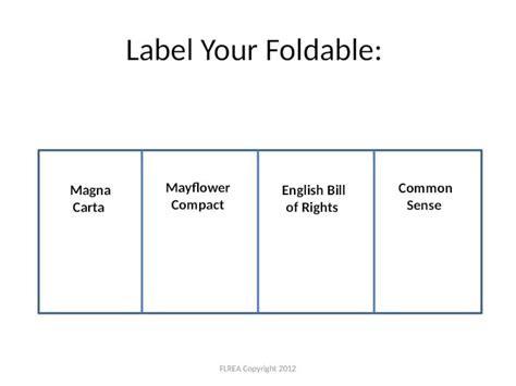 Pptx Label Your Foldable Magna Carta Mayflower Compact English Bill