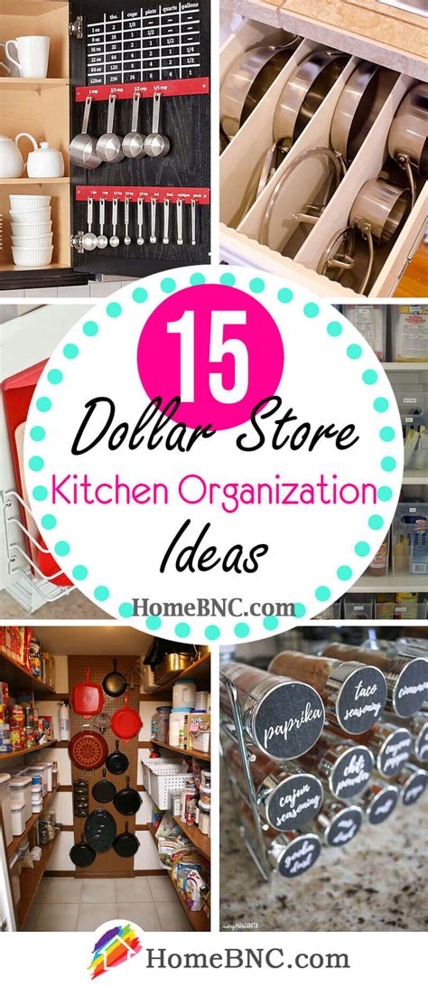 15 Best Dollar Store Kitchen Organization Ideas For 2023