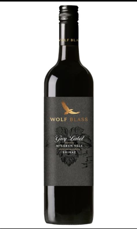 Wolf Blass Grey Label Mclaren Vale Shiraz Food Drinks