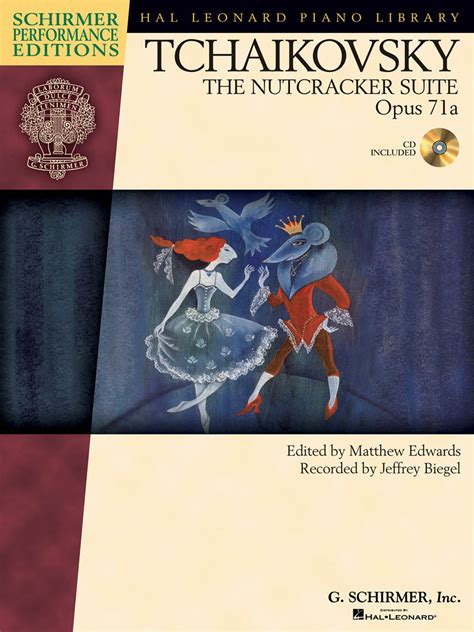 TCHAIKOVSKY THE NUTCRACKER SUITE OP 71A Per Pianoforte Libro Con