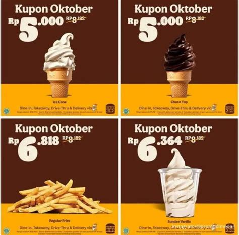 Promo Burger King Sampai Oktober Kupon Oktober Diskon